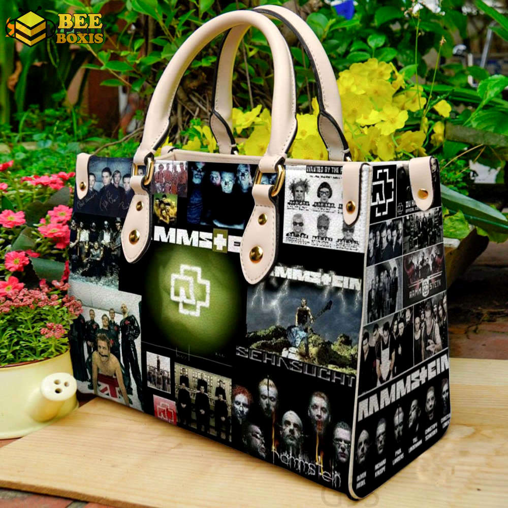 Rammstein 4 leather handbag for women gift