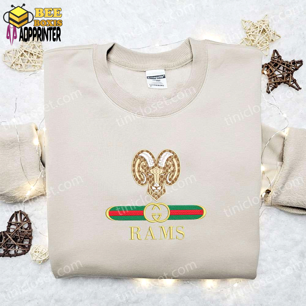 Rhode island rams x gucci embroidered shirt & ncaa sports hoodie – perfect gift idea