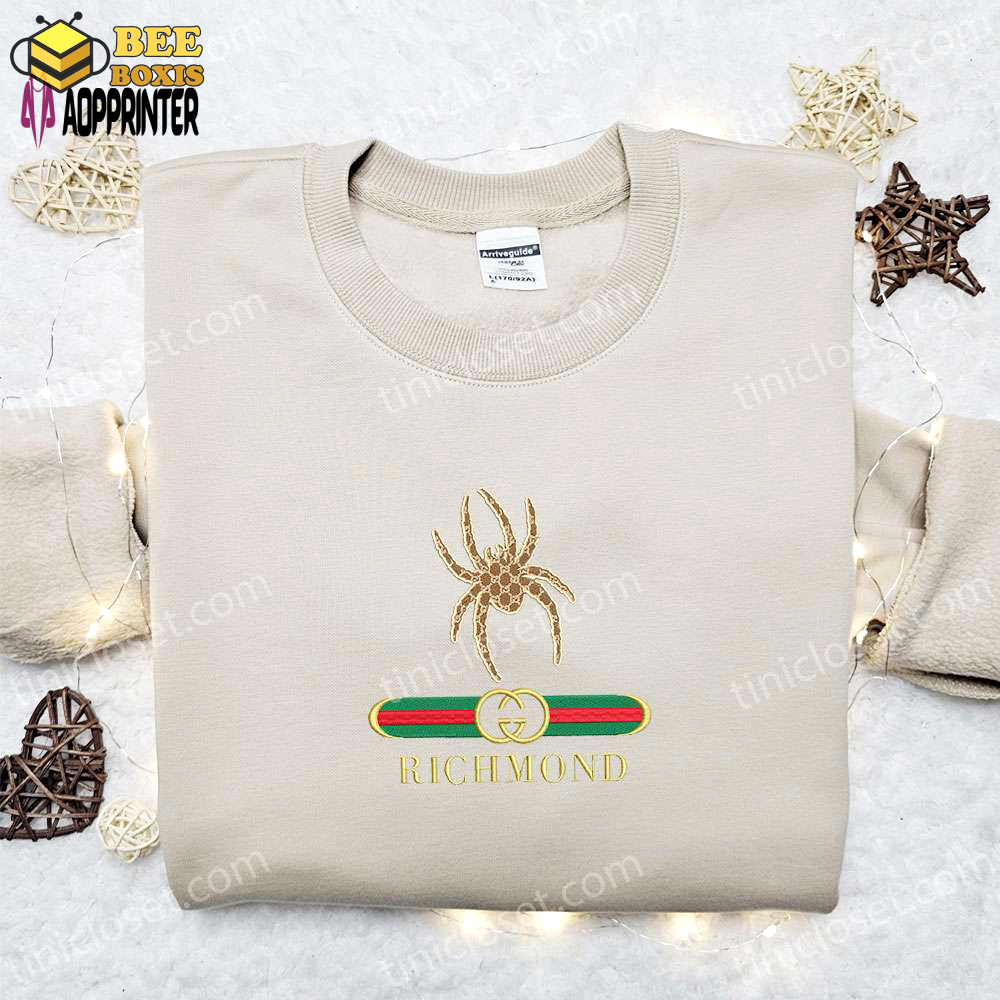 Richmond spiders x gucci embroidered shirt & ncaa sports hoodie: best gift idea