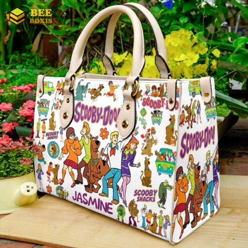 Scooby doo leather handbag gift for women