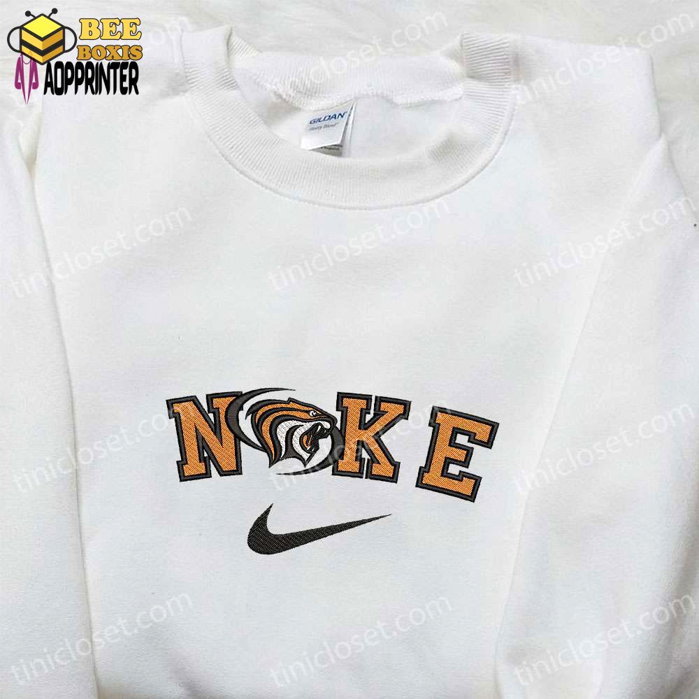 Shop pacific tigers x nike embroidered shirt & ncaa sports hoodie – ultimate gift idea