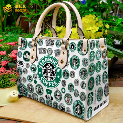 Starbucks leather handbag gift for women
