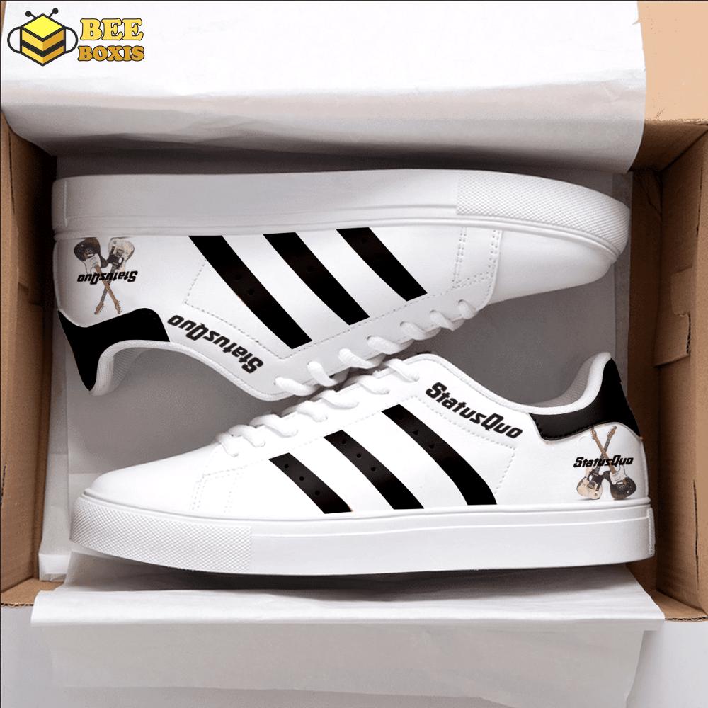Status quo skate shoes for men women fans giftaa