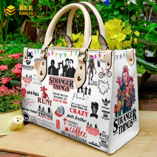 Stranger things leather handbag