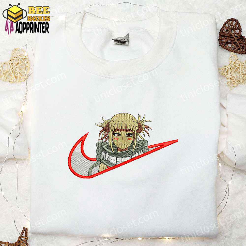 Stylish himiko toga anime embroidered shirt from my hero academia – limited edition!