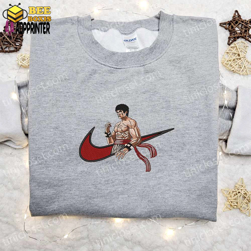 Stylish marshall lo x nike & tekken embroidered shirts – unique nike inspired designs