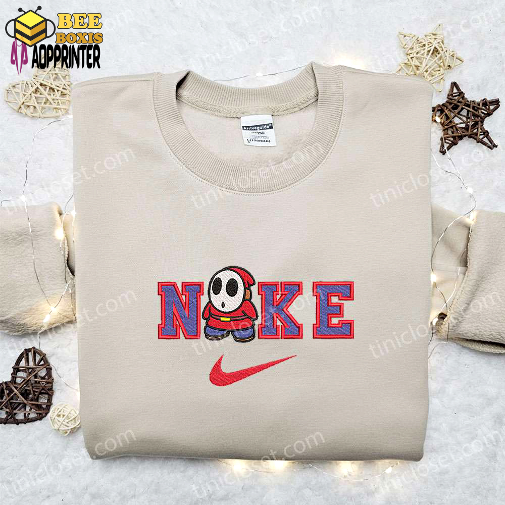 Super mario michael myers x nike embroidered hoodie: best halloween gift idea