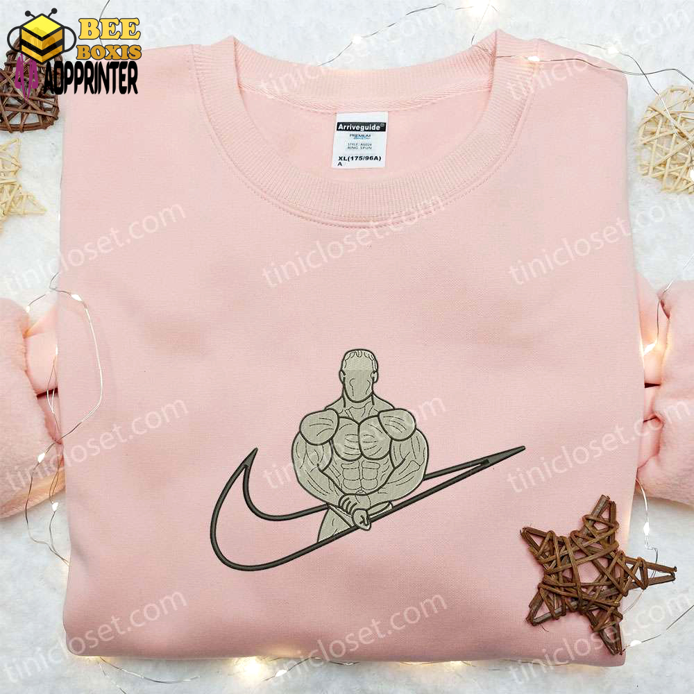 Swoosh x jay cutler embroidered sweatshirt – celebrity shirt best gift ideas for all occasions