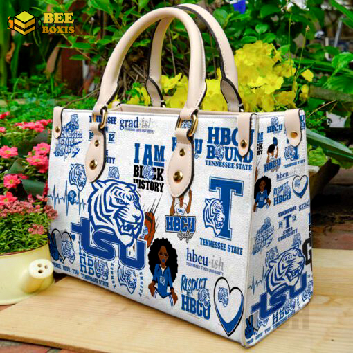 Tennessee state tigers leather handbag gift for women