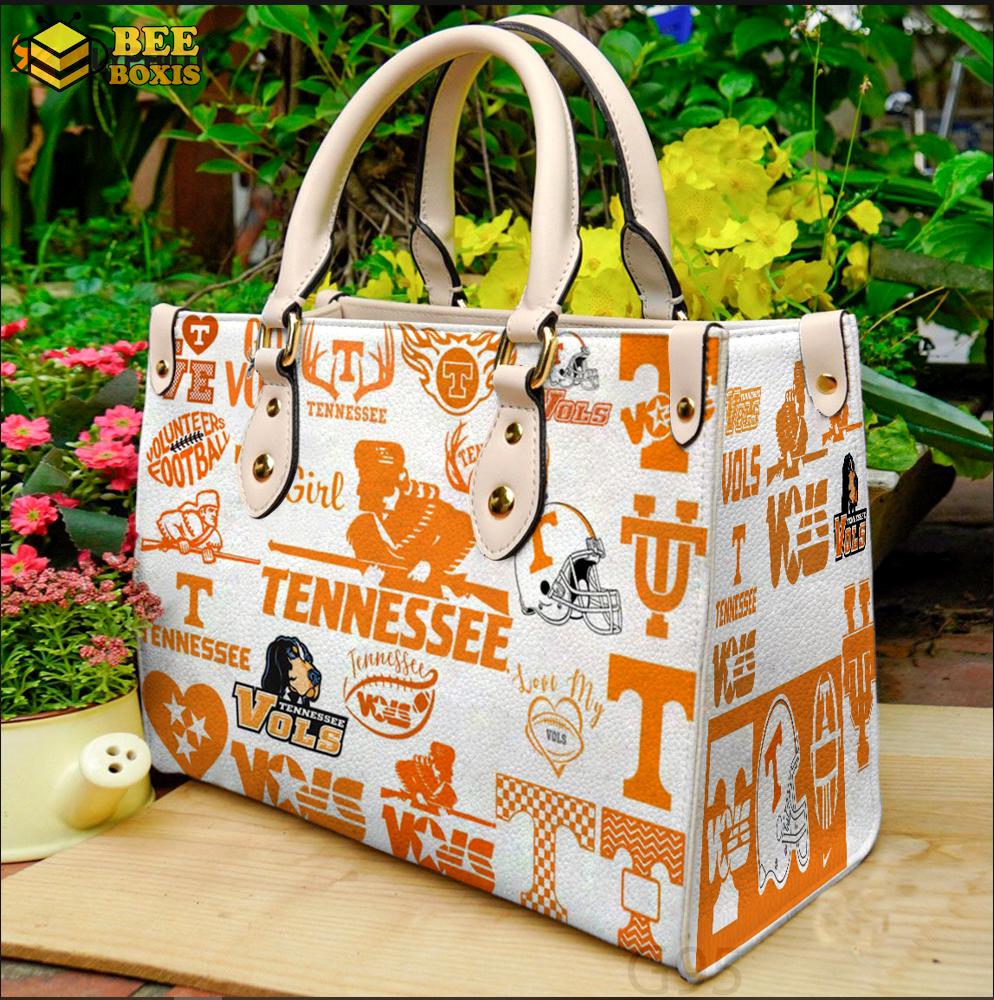 Tennessee volunteers leather handbag 2b