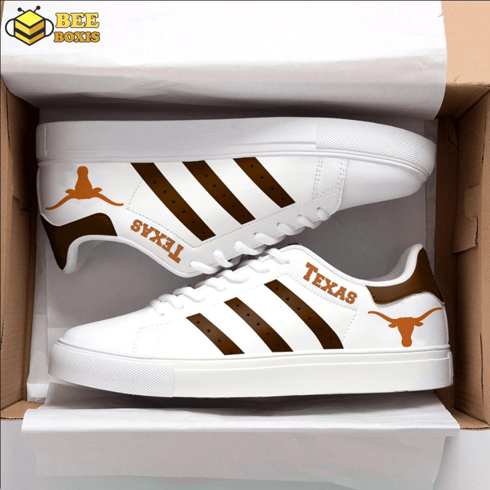 Texas longhorns 2 skate shoes for men women fans gift
