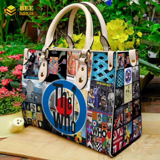 The who leather handbag