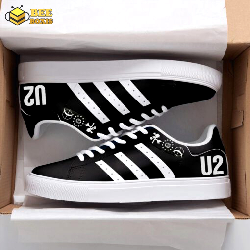 U2 band skate shoes for men women fans gift