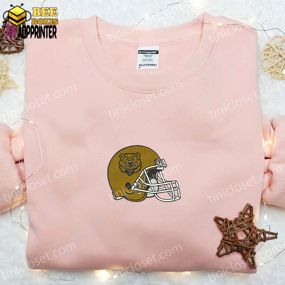 Ucla bruins helmet embroidered shirt – ncaa sports best gift idea