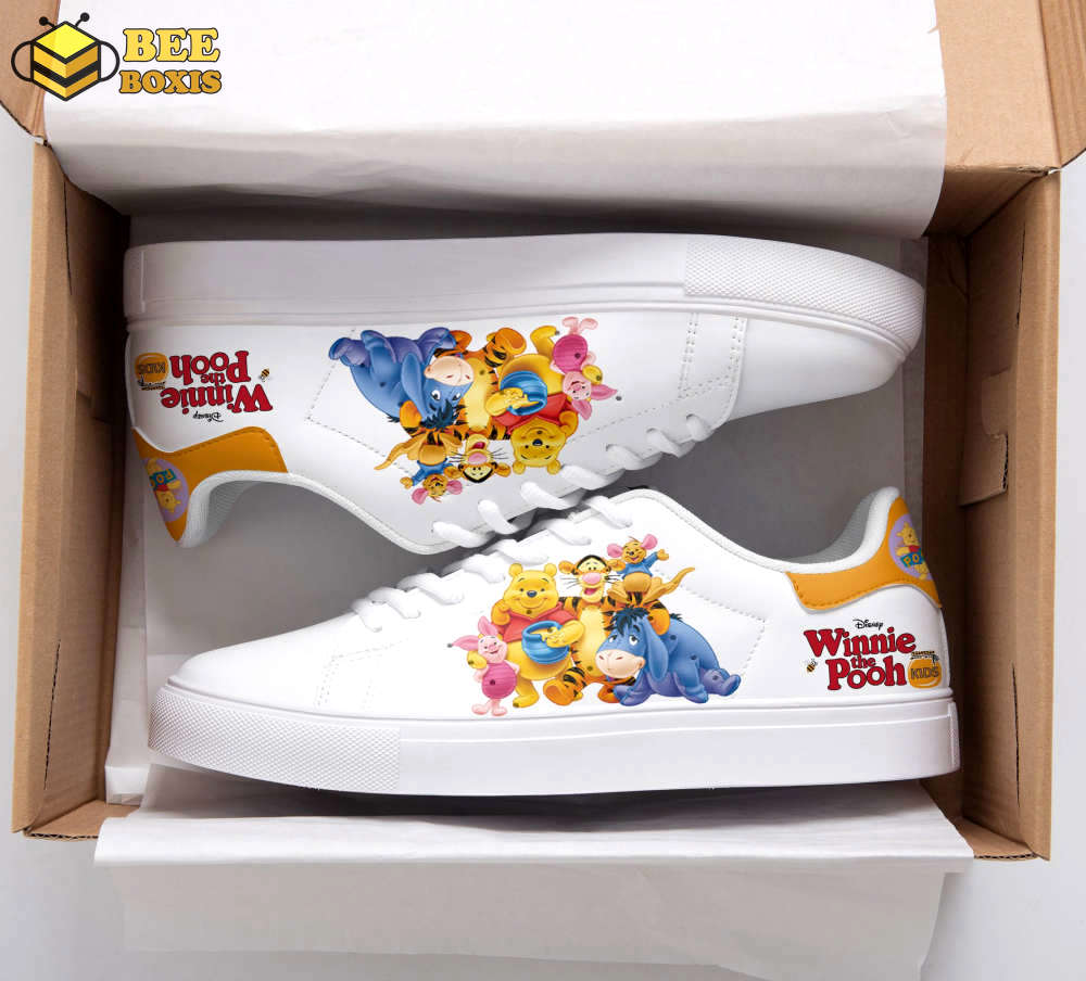 Winnie the pooh skate shoes for men women fans gift