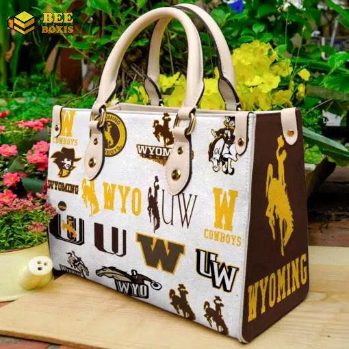 Wyoming cowboys leather handbag 2