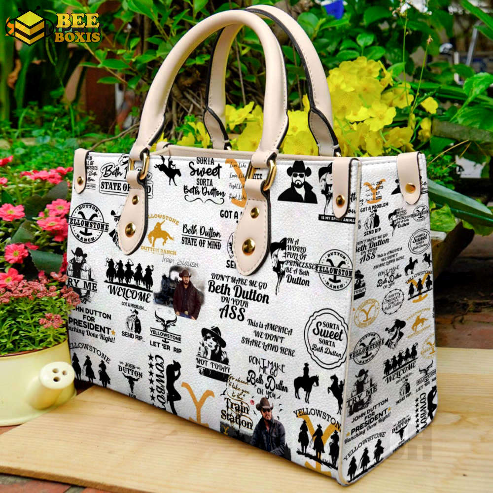 Yellowstone leather handbag gift for women