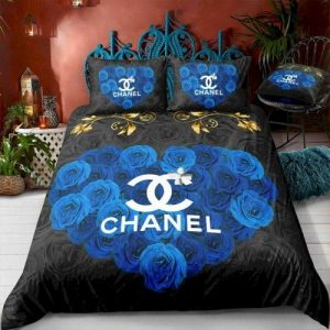 Chanel luxury 17 bedding sets duvet cover bedroom luxury brand bedding customized bedroom
