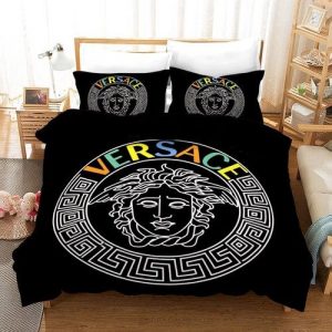 Versace 12 bedding sets duvet cover bedroom luxury brand bedding customized bedroom