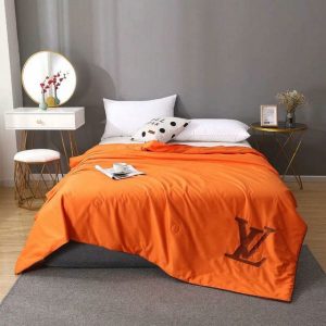 Lv type 84 bedding sets duvet cover lv bedroom sets luxury brand bedding