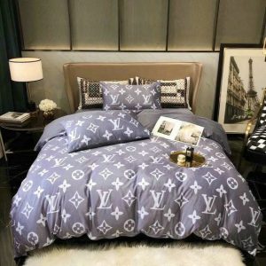 Lv type 70 bedding sets duvet cover lv bedroom sets luxury brand bedding