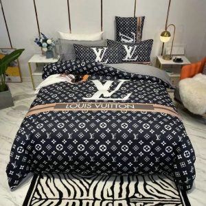 Lv type 41 bedding sets duvet cover lv bedroom sets luxury brand bedding