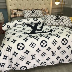 Lv type 29 bedding sets duvet cover lv bedroom sets luxury brand bedding