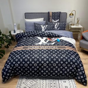 Lv type 23 bedding sets duvet cover lv bedroom sets luxury brand bedding