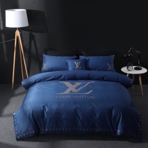 Lv type 148 bedding sets duvet cover lv bedroom sets luxury brand bedding