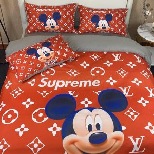 Lv sp bedding sets duvet cover lv bedroom sets luxury brand bedding