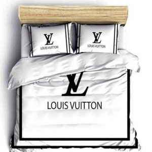 Lv 32 bedding sets duvet cover bedroom luxury brand bedding customized bedroom