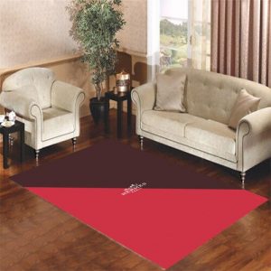 Hermes wallpaper pink living room carpet rugs