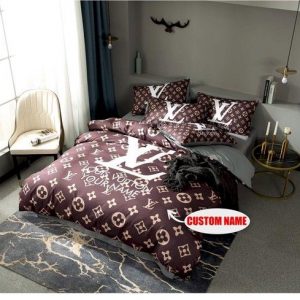 Lv 2 luxury bedding bedding sets duvet cover bedroom luxury brand bedding customized bedroom