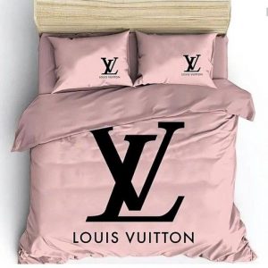 Lv 18 bedding sets duvet cover bedroom luxury brand bedding customized bedroom