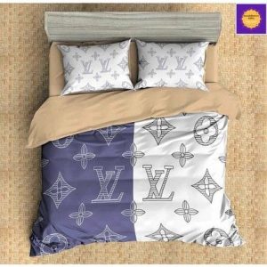 Lv 17 bedding sets duvet cover bedroom luxury brand bedding customized bedroom