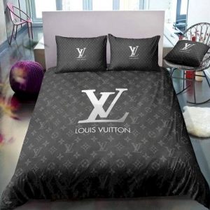 Lv 08 bedding sets duvet cover bedroom luxury brand bedding customized bedroom
