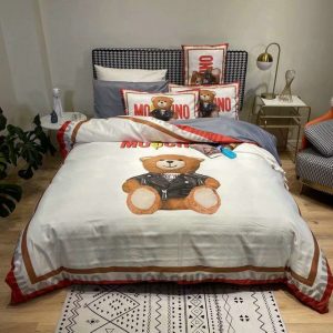 Luxury moschino bedding sets duvet cover bedroom sets