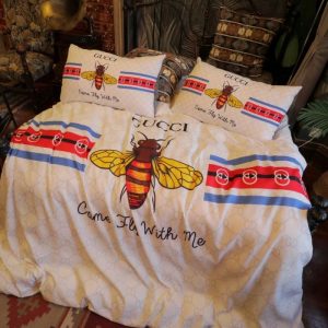 Luxury gc gucci type 89 bedding sets duvet cover luxury brand bedroom sets