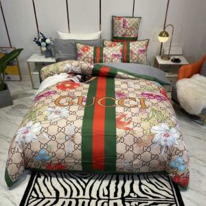 Luxury gc gucci type 71 bedding sets duvet cover luxury brand bedroom sets