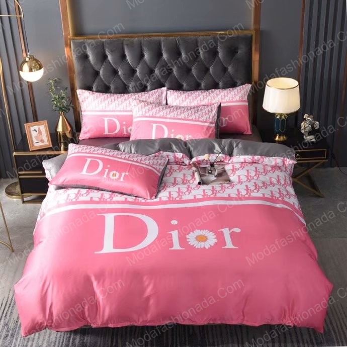 Christian dior logo brands 7 bedding set