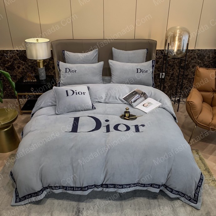 Christian dior logo brands 6 bedding set