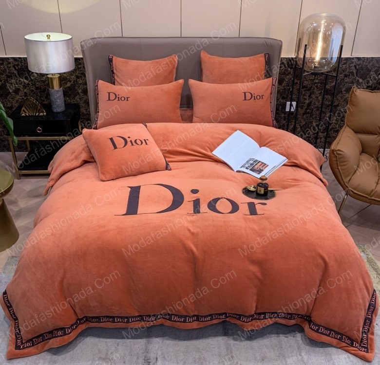 Christian dior logo brands 5 bedding set