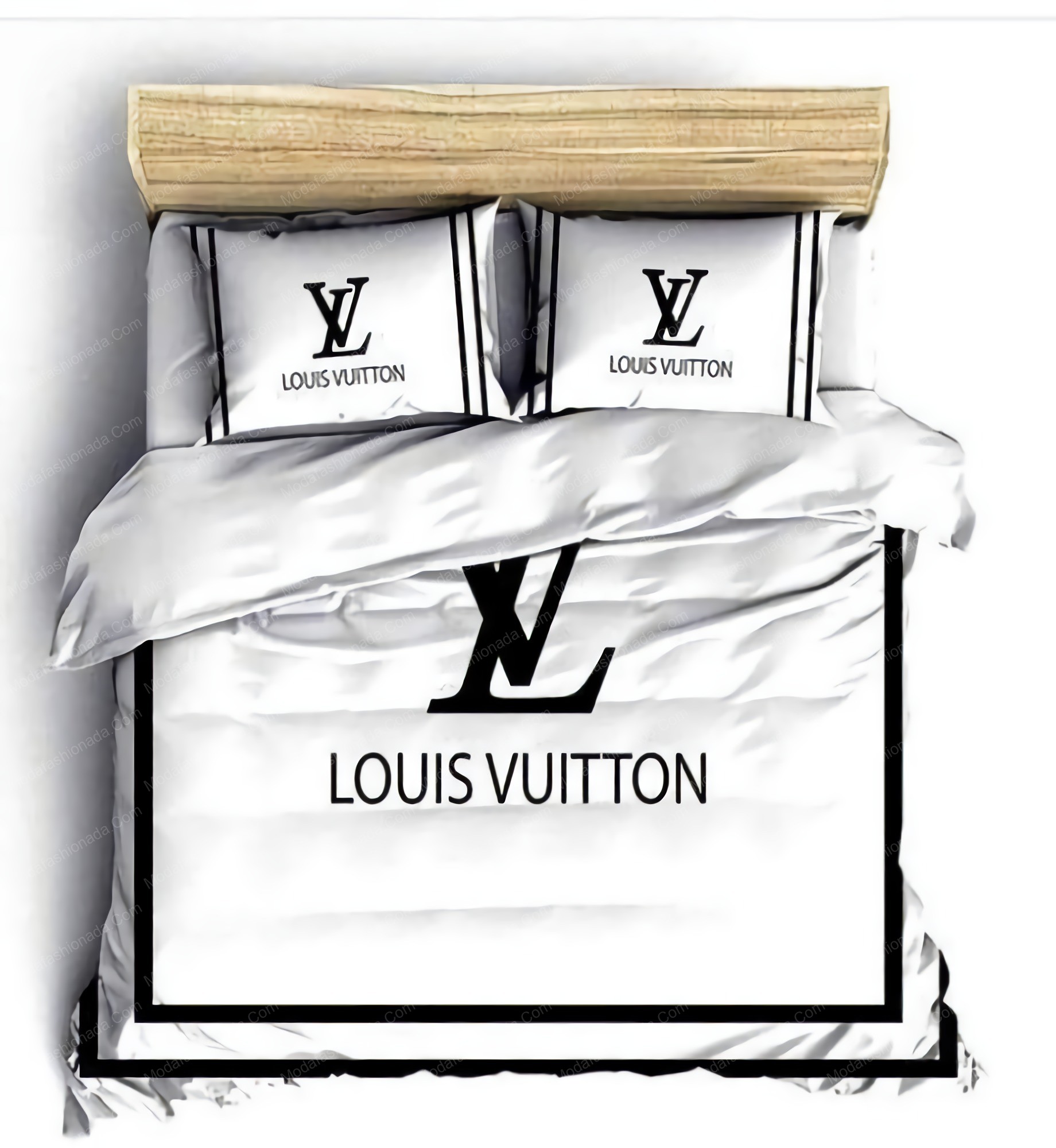 Louis vuitton luxury brands 24 bedding set