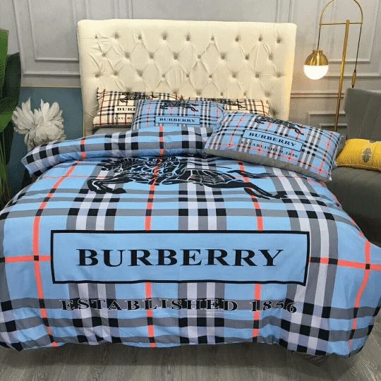 Burberry 37 duvet cover bedroom luxury brand quilt bedding set