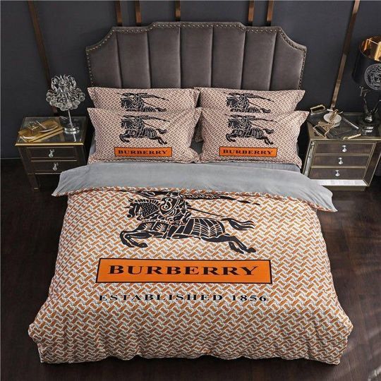 Burberry established 1856 duvet cover bedroom luxury brand quilt bedding set