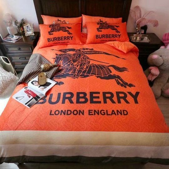 Burberry london england duvet cover bedroom luxury brand quilt bedding set