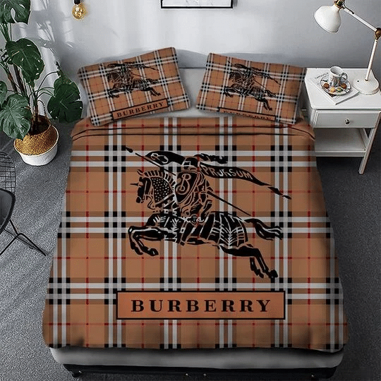 Burberry luxury quilt bedding set