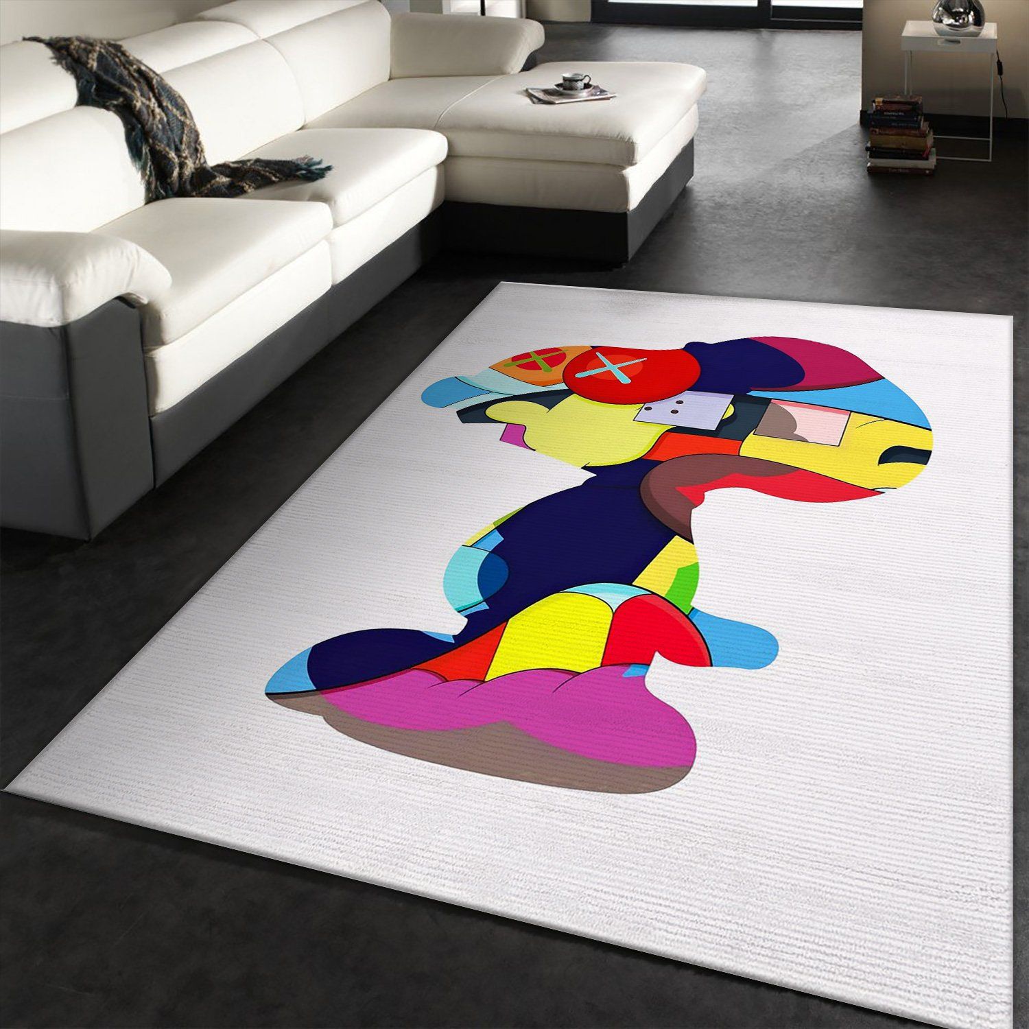 Kaws snoopy area rug fashion brand rug floor decor home decor #Rug#carpet#Homedecor