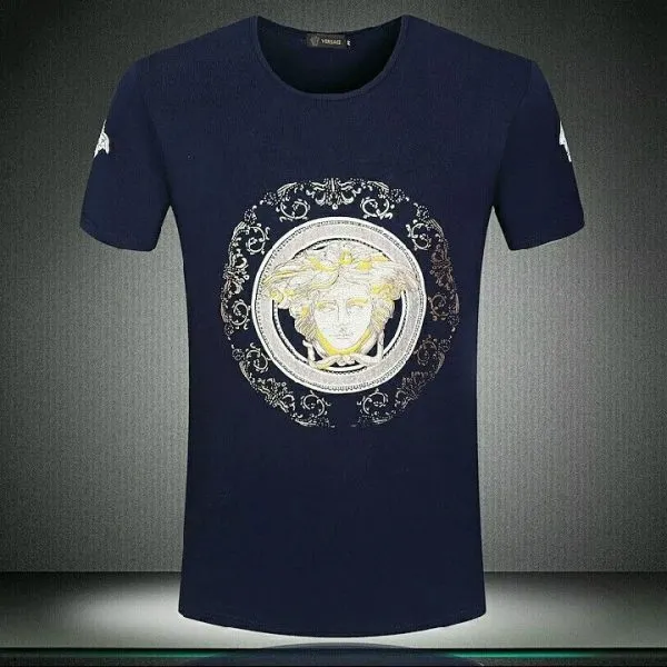 Versace medusa blue luxury brand premium t-shirt outfit for men women #tshirt#clothes#outfit