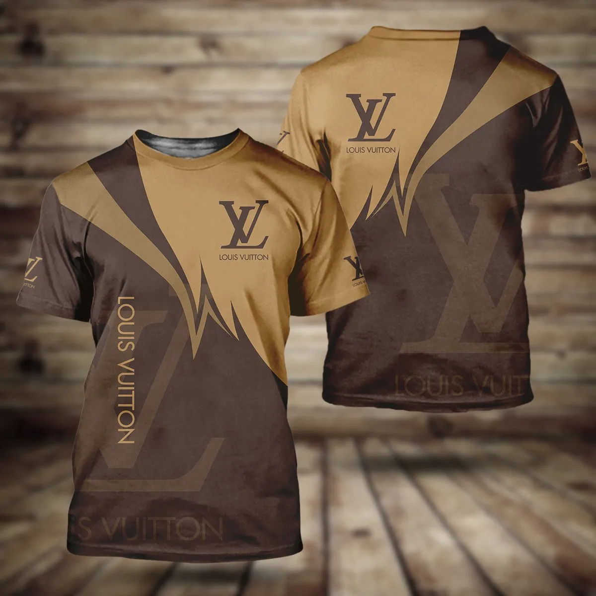 Louis vuitton yellow brown luxury brand t-shirt outfit for men women #tshirt#clothes#outfit